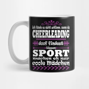 Cheerleader Cheerleading Sport Mädchen Sport Mug